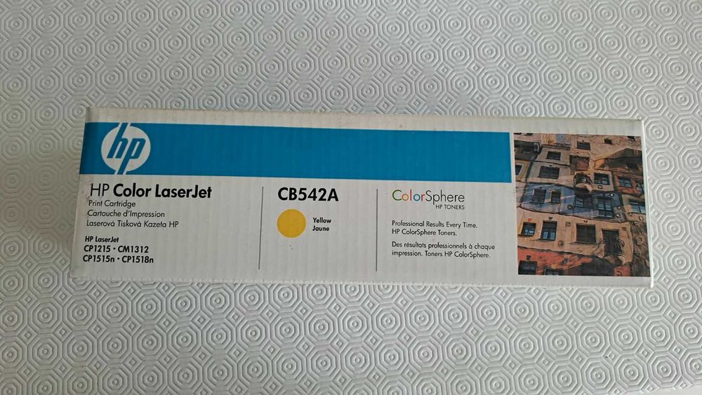Toner Amarelo Original HP 125A (CB542A)