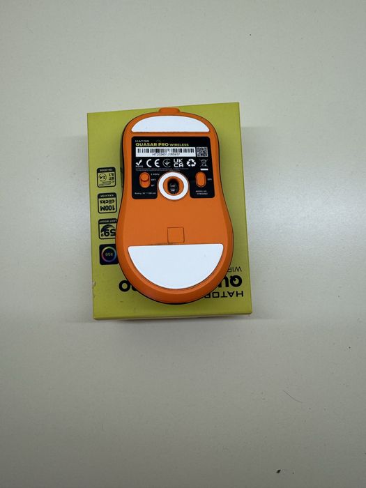 Пропонуємо до Вашої уваги Бездротова миша HATOR Quasar 2 PRO Wireless Black Orange (HTM560BO)