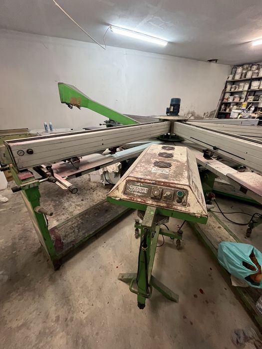 Maquina de estampar S. Roque