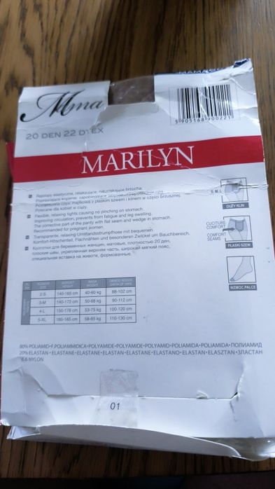 MAMA 20 Marilyn 4L Rajstopy dla ciężarnych kobiet