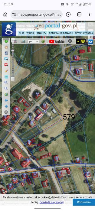 Działka 6618 m² z mediami (woda, prąd, c.o.) + dom do remontu/rozbiórki – Gozdów