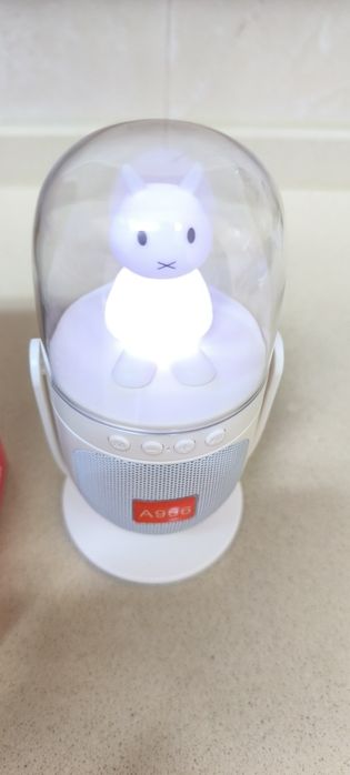 Coluna bluetooth com USB + leitor cartões e radio