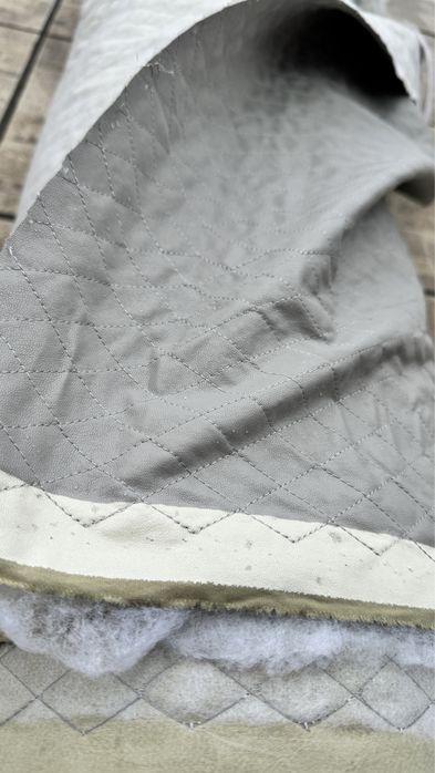 Кожа / кожзам на силиконе - от 3 м