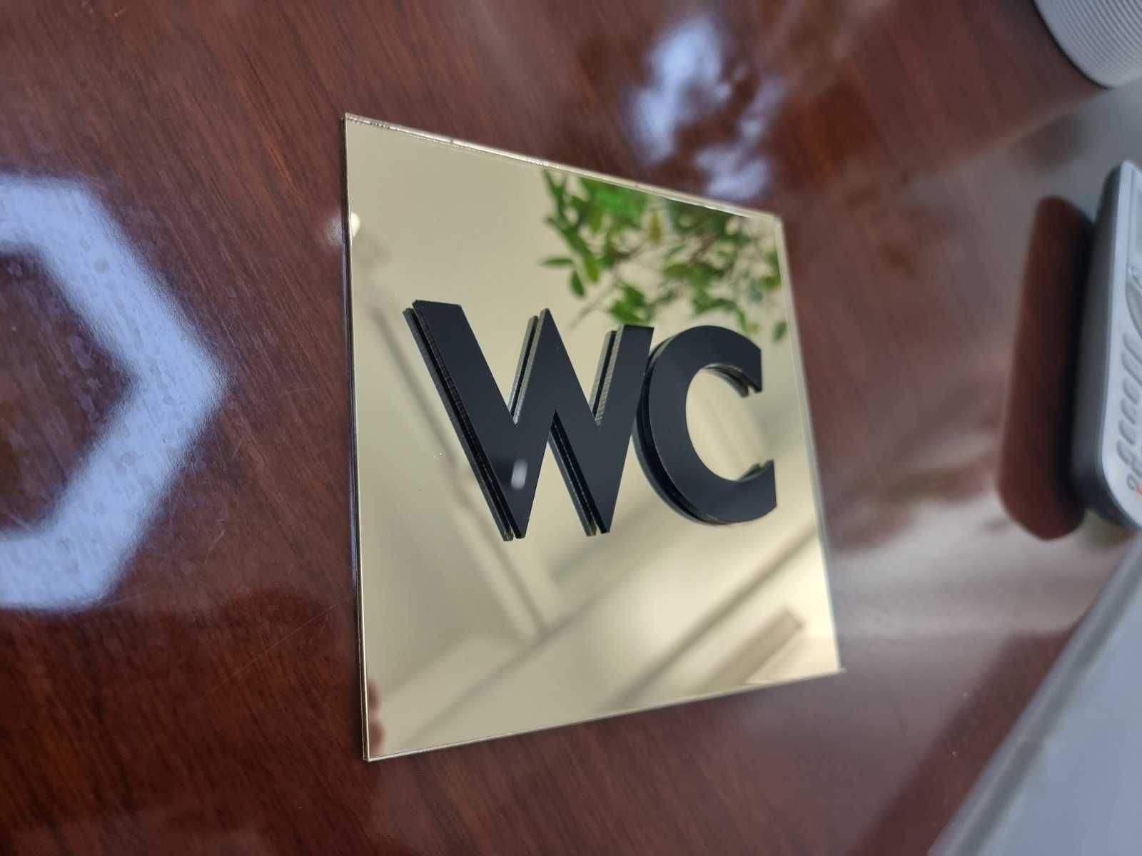 Інформаційна табличка для туалету, табличка wc, табличка на двері: 75 ...