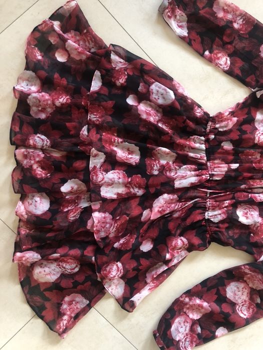 Szyfonowa sukienka damska L