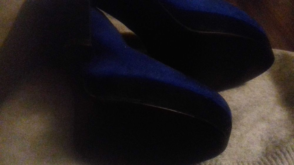NEW LOOK Damskie buty szpilki chabrowe 38
