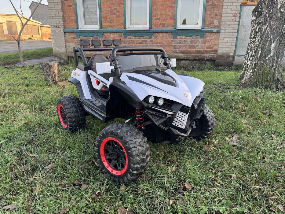 Электромобиль багги детский с музыкой 4WD с пультом