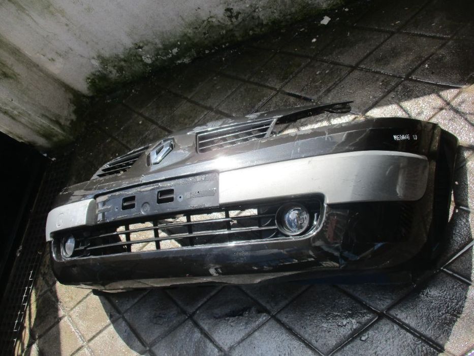 Para Choques frente Renault Megane II 2 farois nevoeiro