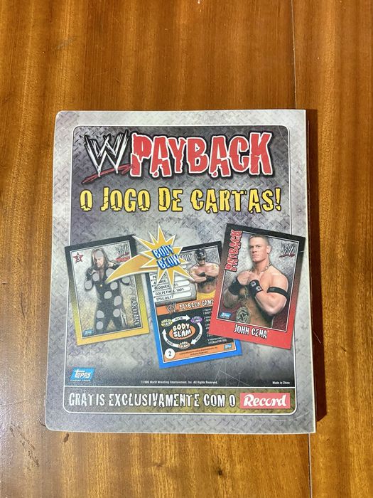 Álbum de Cartas Topps WWE