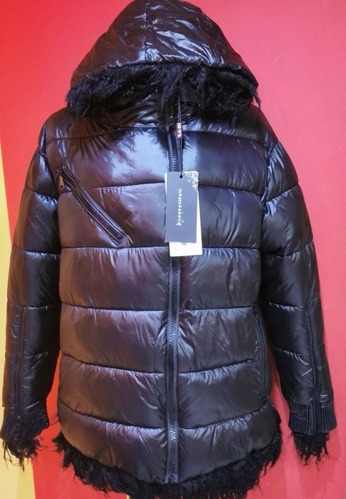 Kurtka zimowa kaptur miś