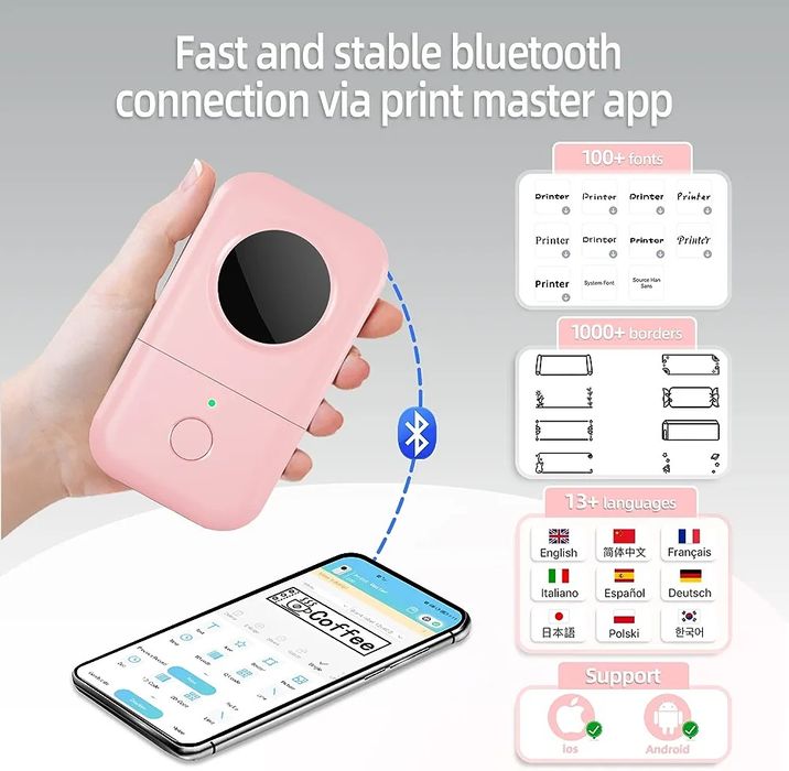 Phomemo D30 Mini Drukarka