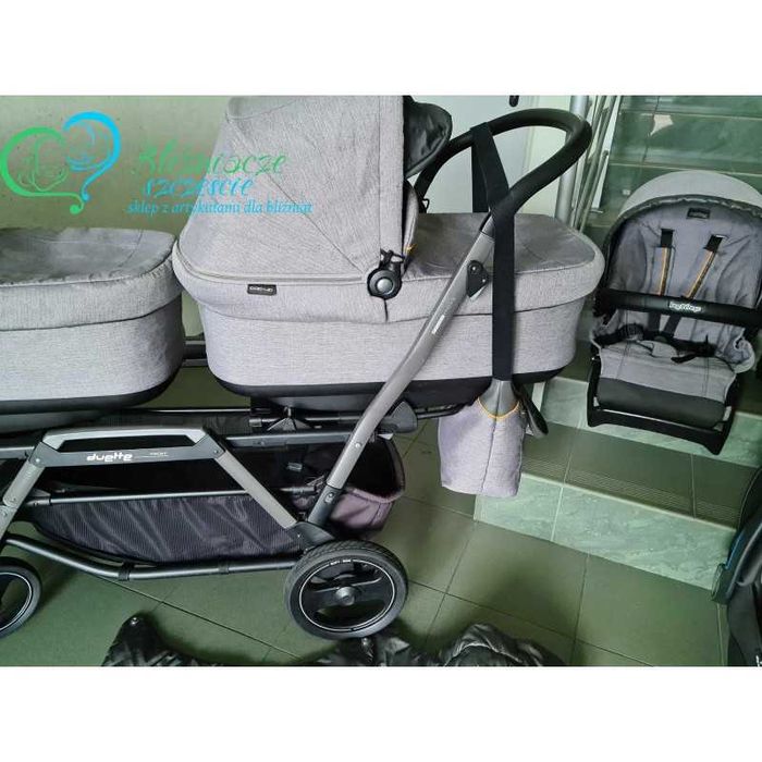 Włoski wózek 4w1 dla bliźniąt KOMIS