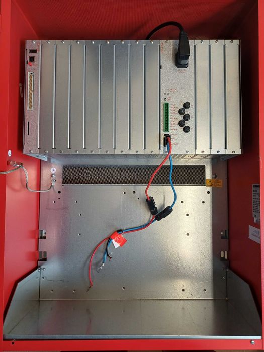 Schrack centrala B5 MCU + zasilacz B5 PSU Obudowa