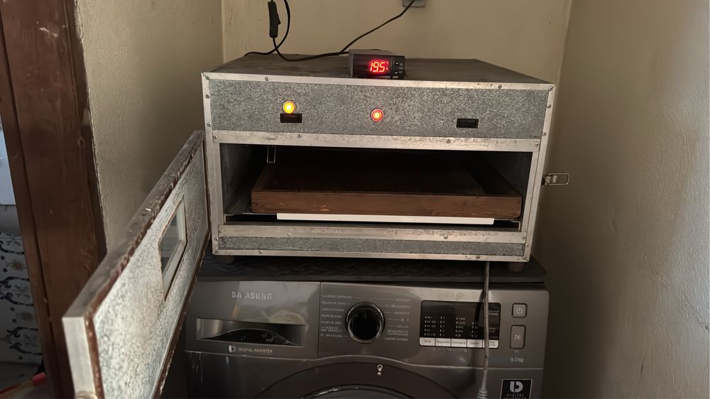 Incubadora de ovos profissional (Capacidade 60 ovos)-Estrutura robusta