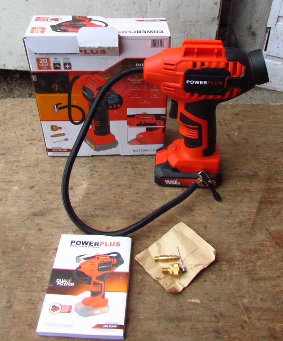 Акумуляторний компресор Powerplus powdp7020 (з Бельгії)