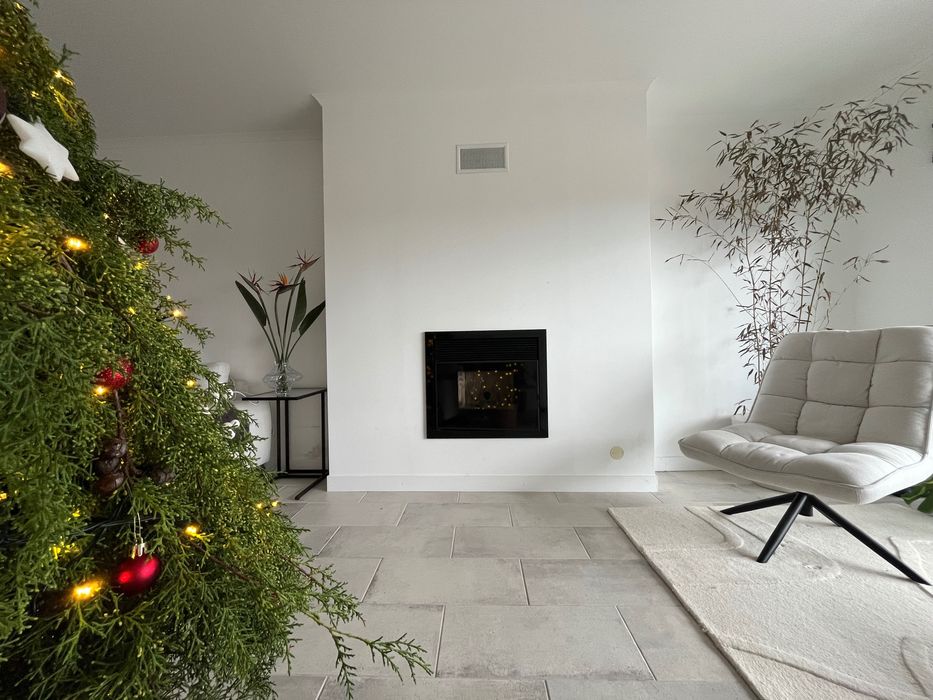 Recuperador de Calor a Pellets – Fogo Montanha Square D - Pouco Usada