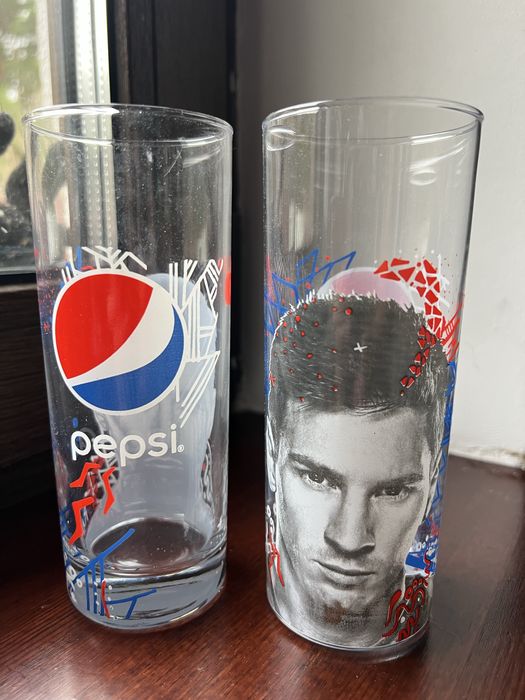 Лімітовані, колекційні стакани Pepsi