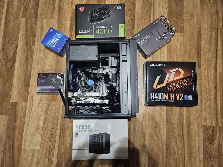 Komputer i5, RTX 4060, 16 GB, Wi-Fi