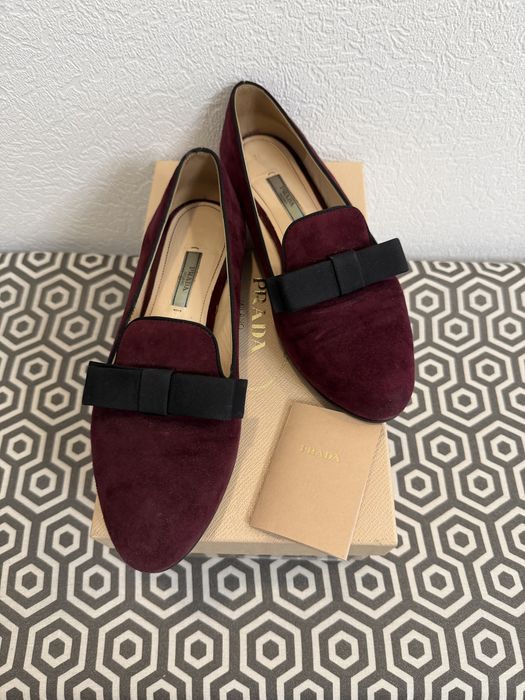 Туфлі лофери Прада Prada 38 р.