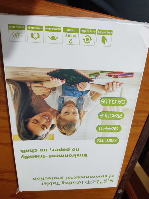 Tablet de desenho Lcd 8.5 Polegadas com caneta e pilha