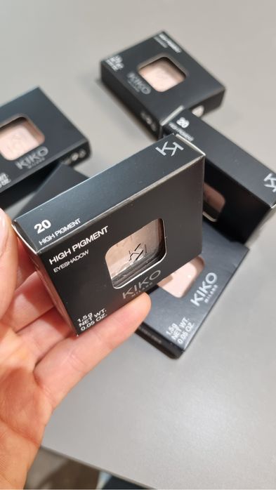 Тіні Kiko Milano hight pigment eyeshadow 20 21 23 30 35