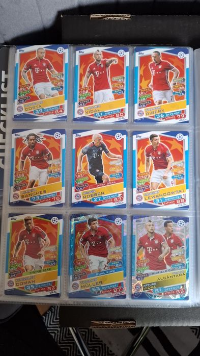 Karty Bayern Munchen
2016/17
Topps Match Attax 
Uefa Champions League