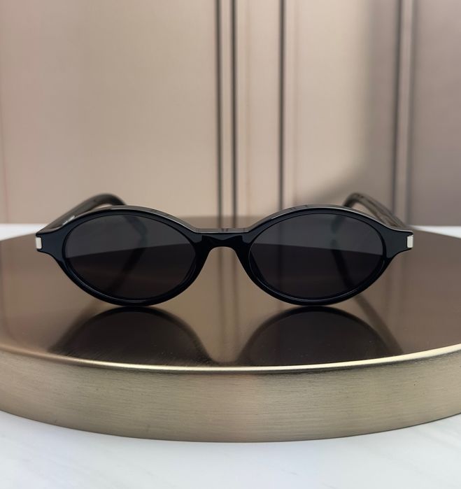 Сонцезахисні окуляри Saint Laurent SL 751 Jeanne чорні круглі ацетат жіночі оригінал