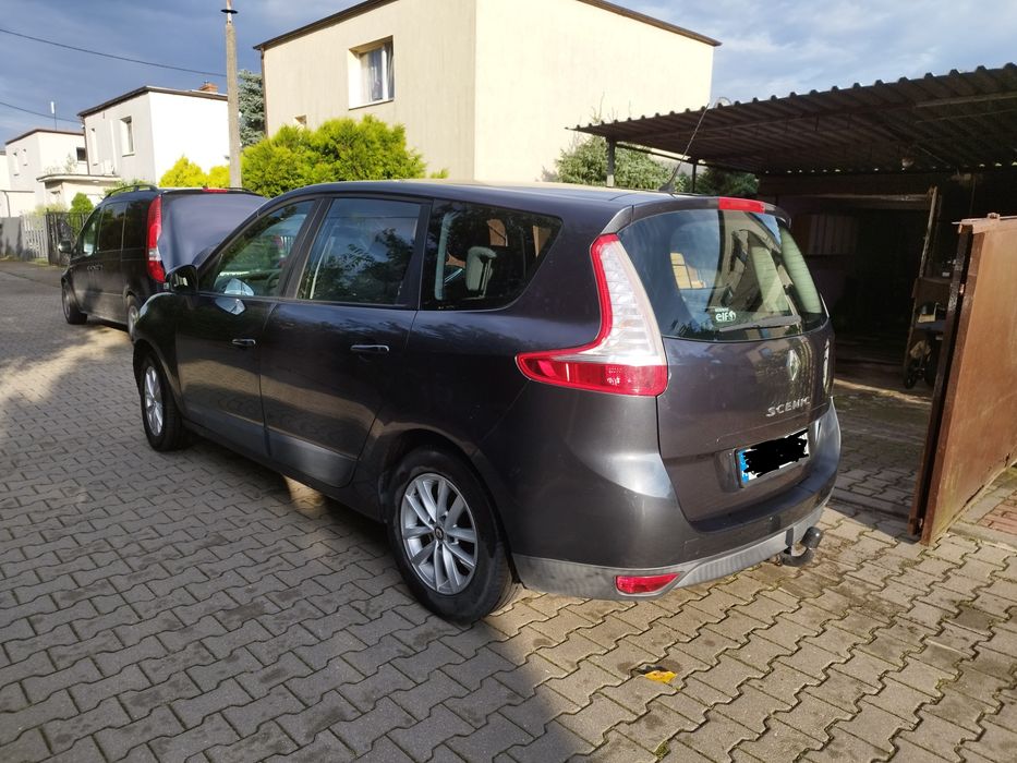 Renault Grand Scenic 1.4 TCE, LPG  10.2033r, Uszkodzony jak na zdjęciu