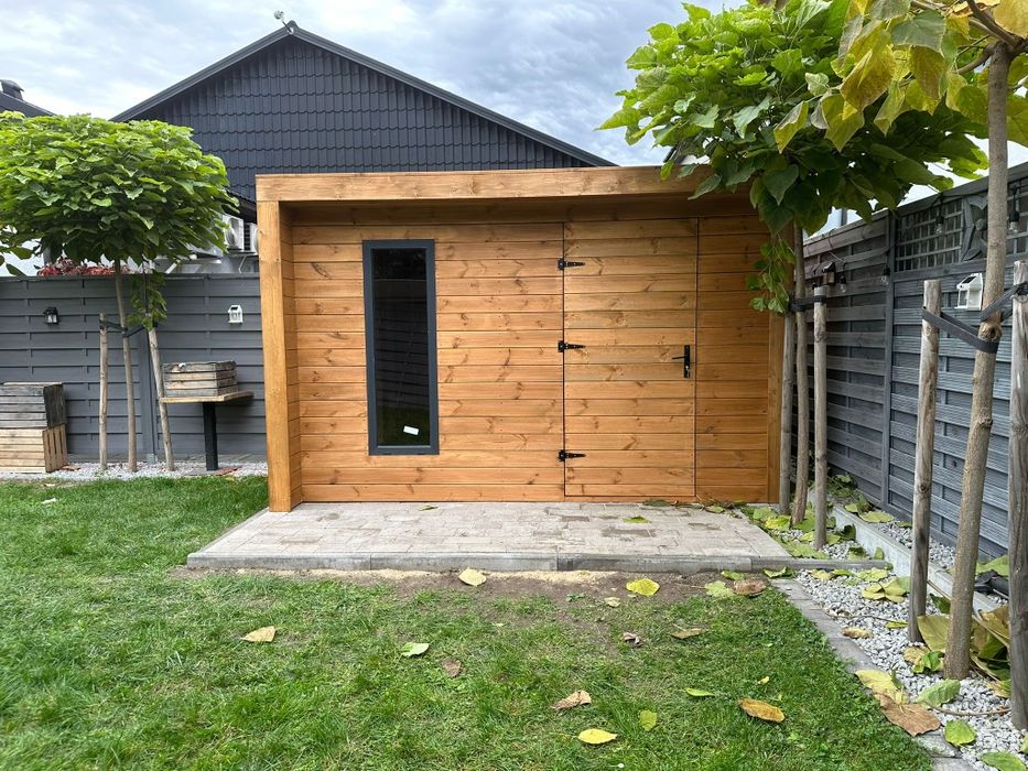 Nowoczesny Domek Narzędziowy WORKER 4x4