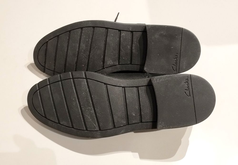 Buty skórzane męskie czarne Clarks rozm. 40