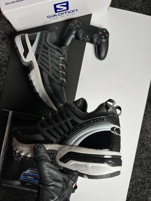 Чоловічі кросівки саломон Salomon ACS Pro GTX Grey Black White [41-46]
