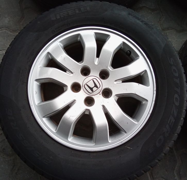 Jantes Honda Cr-V R16 Com Pneus 215/65 Furação 5X114.3