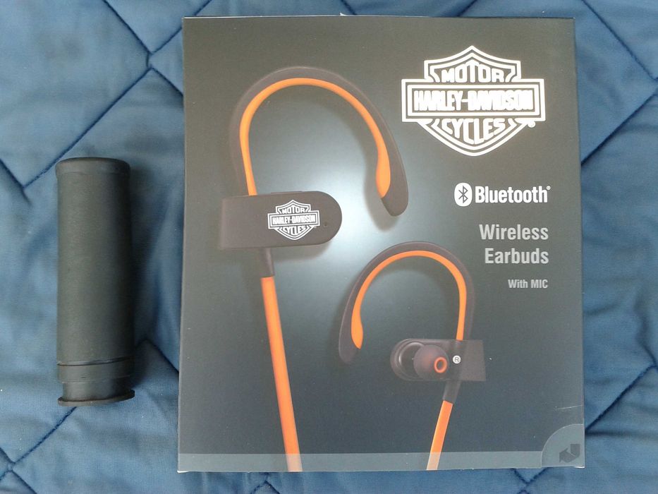 Słuchawki bezprzewodowe z mikrofonem bluetooth harley