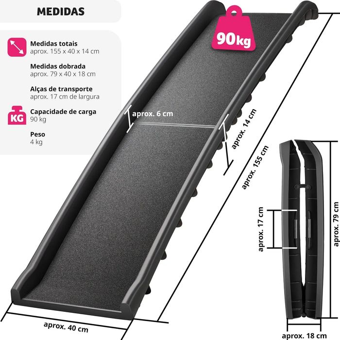 Rampa de ajuda para animais