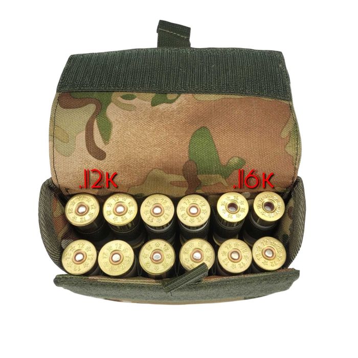 Патронташ х36 набоїв .12/16/20К на ремінь або моллє Швидке розгортання