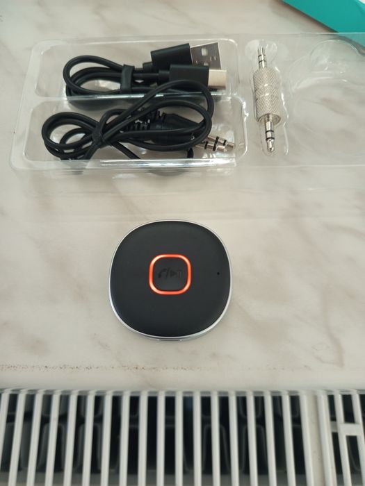 Nowy Odbiornik Bluetooth 5.3 AUX J33 - do auta/stereo