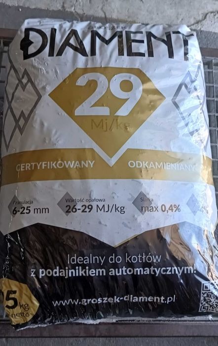 Ekogroszek - DIAMENT 25 kg