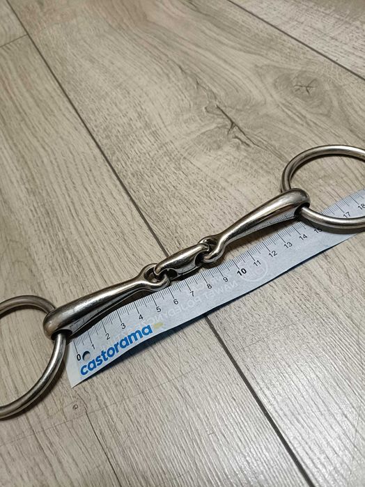 Wędzidło 14,5 cm pełne