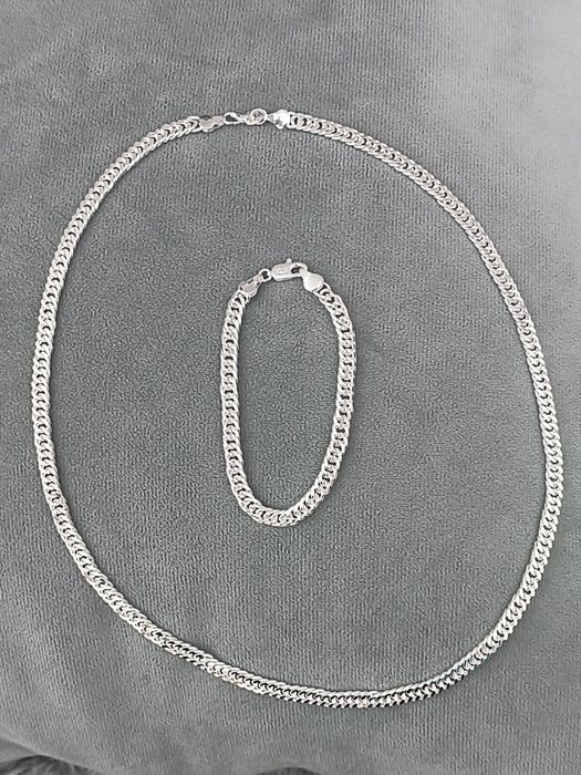 Colar e Pulseira Imperyum Prata