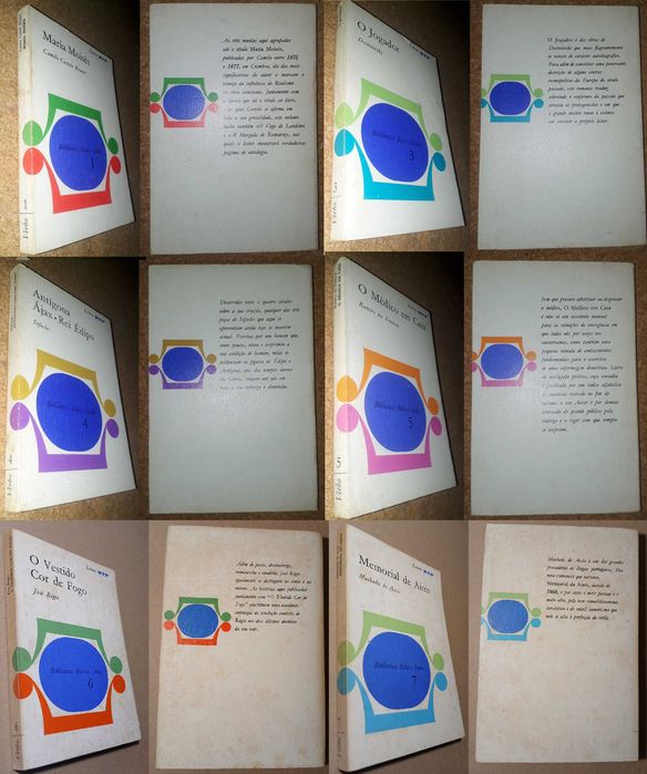 Colecção « Livros RTP – Biblioteca Básica Verbo » - 43 volumes avulsos