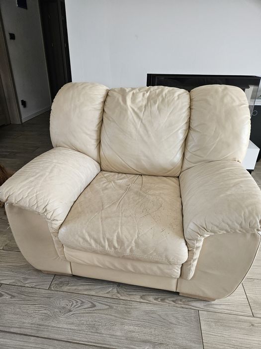 Sprzedam dwa fotele skórzane