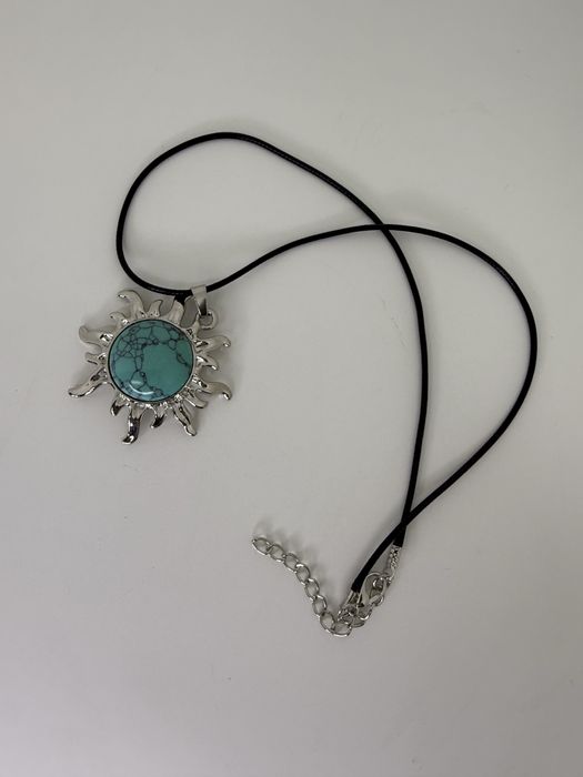 Naszyjnik słońce turksowe duża zawieszka