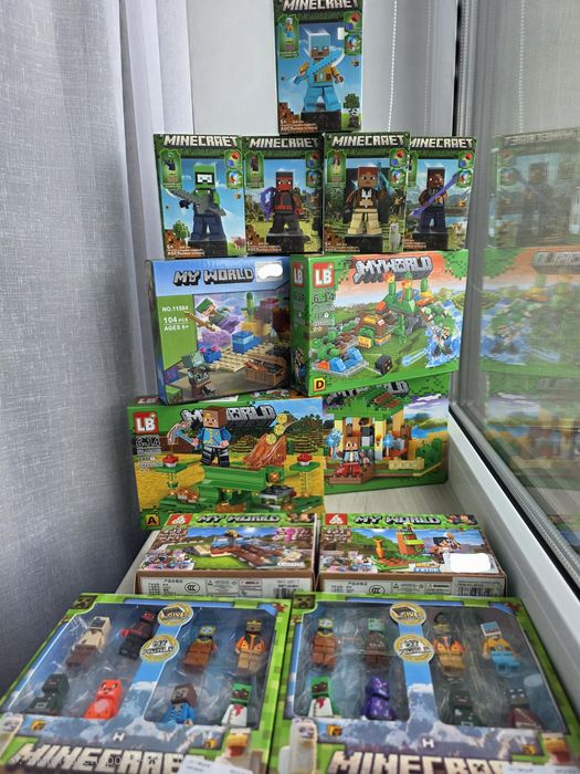 Конструктор Minecraft / Майнкрафт (Аналог Lego). Нові набори