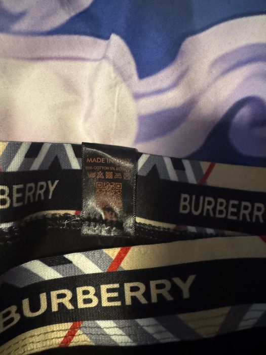 Meskie bokserki burberry