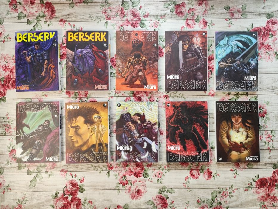 ROZDZIELAM  Manga Berserk 17, 19,20