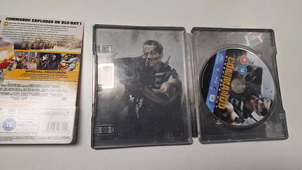 blu ray Commando steelbook dir cut