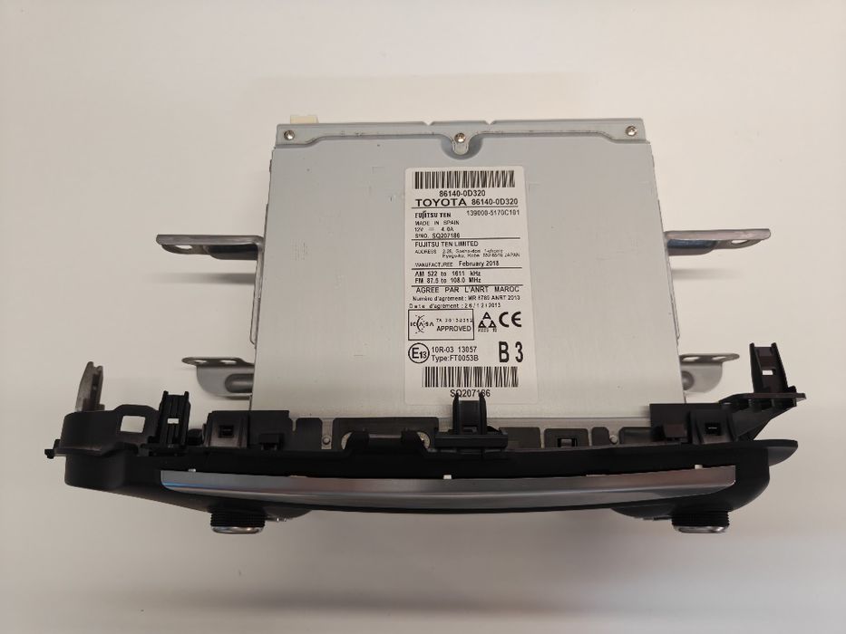 Rádio Multimédia Touch 2 Original Toyota Yaris (2017-2020) - Ref: 86140-0D320