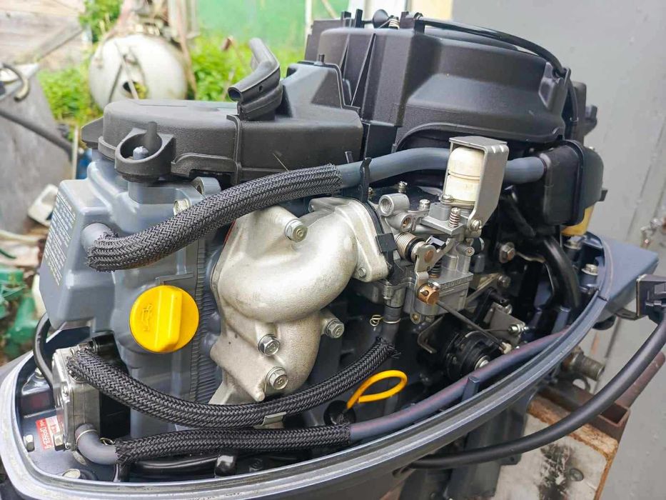 Silnik zaburtowy Yamaha 15KM, stopa L rumpel ładowanie