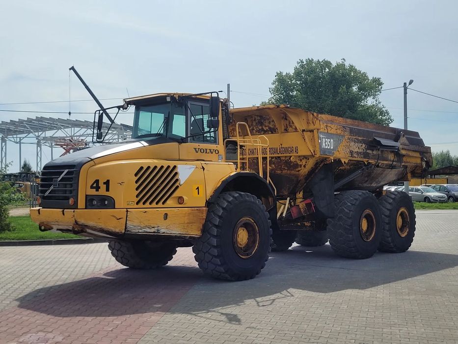 Volvo A35D  Wozidło, Skrzynia Biegów Po Naprawie, Bardzo Dobry Stan.