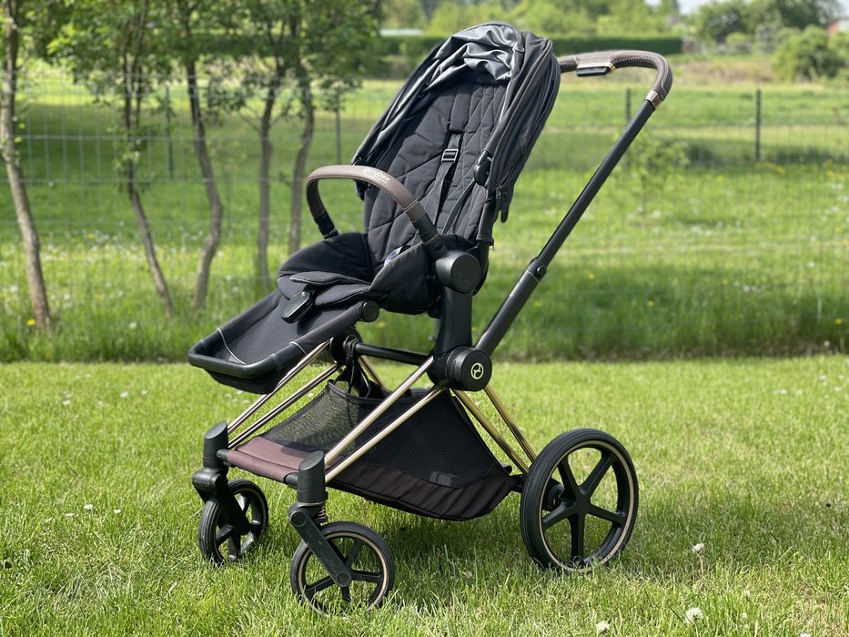 Cybex Priam 2.0 Rose gold spacerówka i kid board